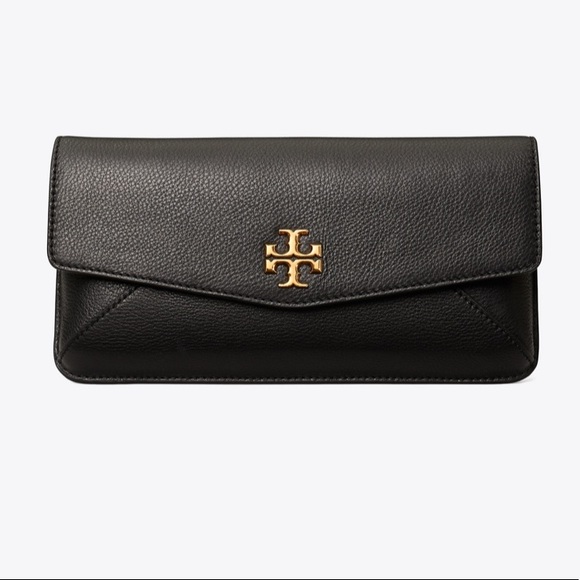 Tory Burch Handbags - Tory Burch Kira Envelope Clutch (Black)